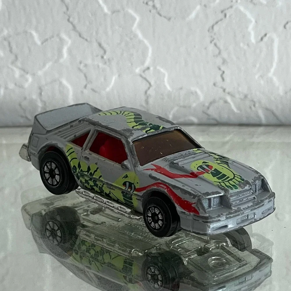 Vintage 1980 Kenner Fast Ford Mustang Cobra No. 1027 Hong‎ Kong 1:64